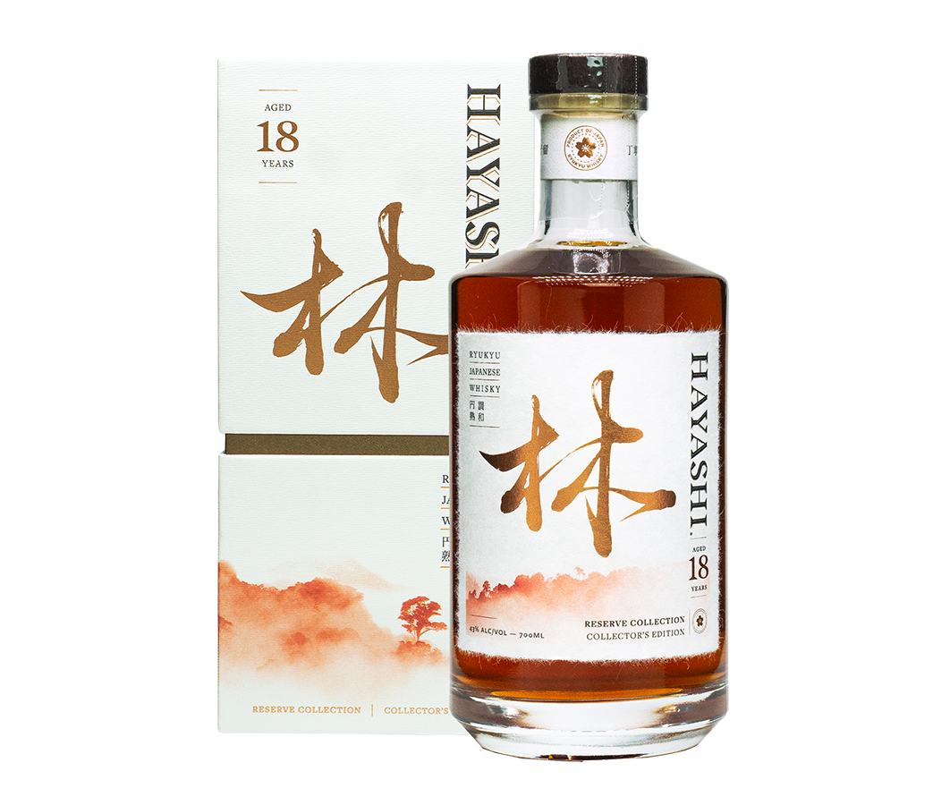 Hayashi 18 Year Okinawa Japanese Whisky