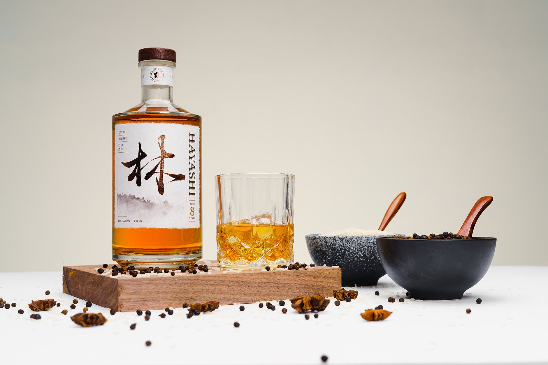 Hayashi 8 Year Okinawa Japanese Whisky